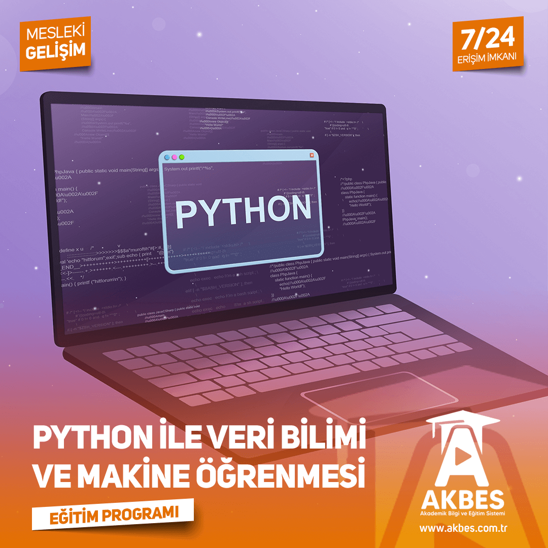 Python ile Veri Bilimi ve Makine Öğrenmesi Eğitim Programı