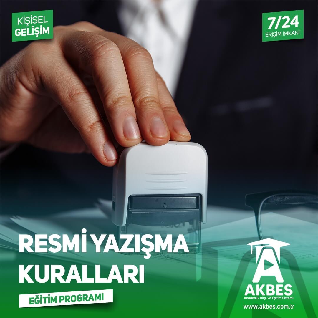 Resmi Yazışma Kuralları Eğitim Programı